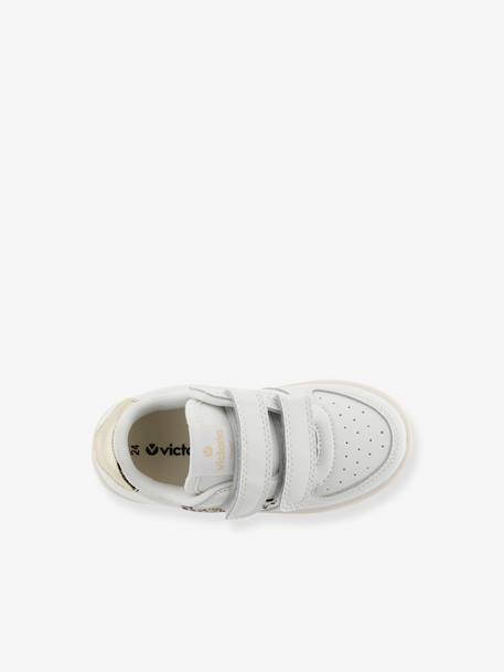 Baskets sport Tiempo Efecto à scratchs beige 4 - vertbaudet enfant 