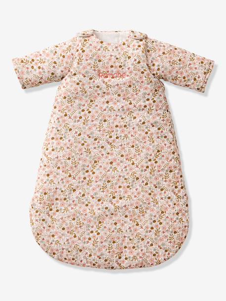 Gigoteuse manches amovibles personnalisable FLORA blanc imprimé 6 - vertbaudet enfant 