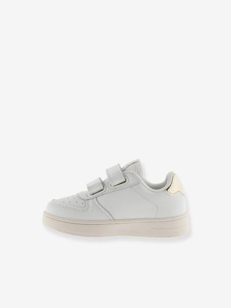 Baskets sport Tiempo Efecto à scratchs beige 3 - vertbaudet enfant 