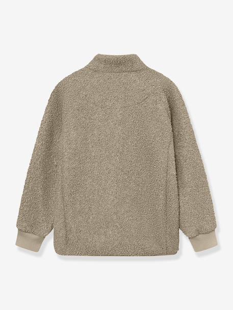 Veste en polaire Teddy avec fermeture éclair enfants MATCEDRIC MINI A TURE bleu foncé+cannelle+écru+lilas poudré+vert 16 - vertbaudet enfant 