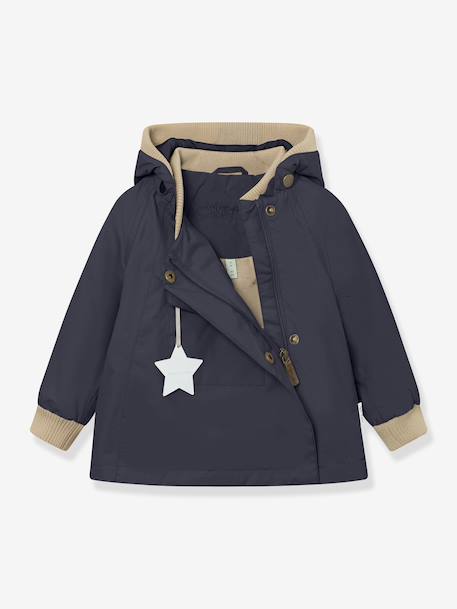 Veste toute saison MATWAIO enfants MINI A TURE bleu foncé+vert+vieux rose 2 - vertbaudet enfant 