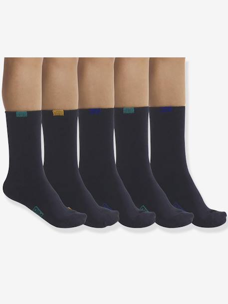 Fille-Sous-vêtement-Lot de 5 paires de chaussettes enfant EcoDim