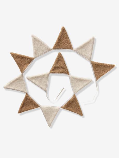 Guirlande fanions en sherpa beige 3 - vertbaudet enfant 