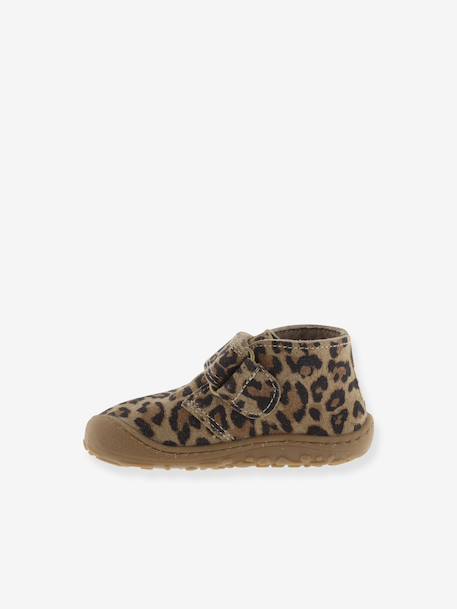 Bottines Bosco Barefoot cuir à scratch marron 3 - vertbaudet enfant 