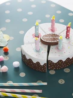 Gâteau d'anniversaire en bois FSC®  - vertbaudet enfant