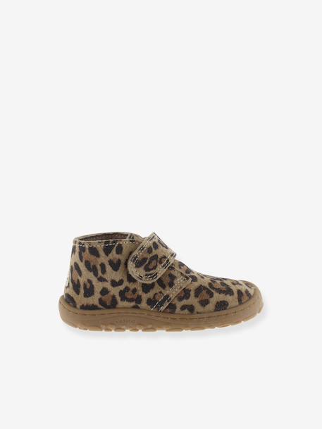 Bottines Bosco Barefoot cuir à scratch marron 2 - vertbaudet enfant 