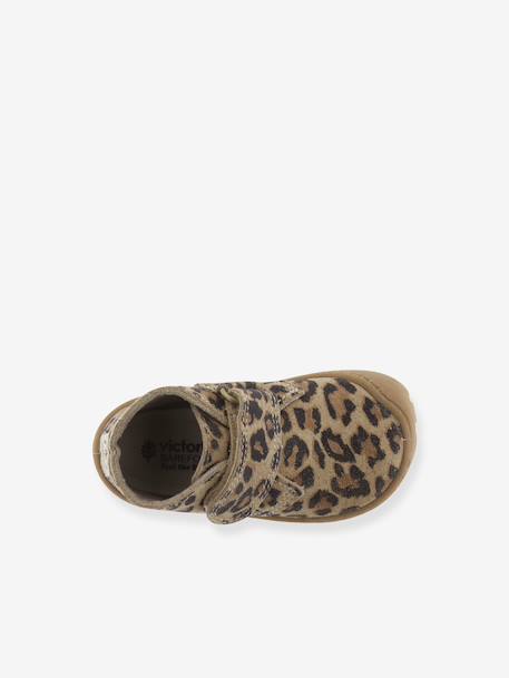Bottines Bosco Barefoot cuir à scratch marron 4 - vertbaudet enfant 