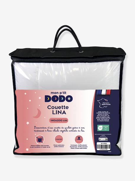 Couette Lina anti-bactérien blanc 3 - vertbaudet enfant 