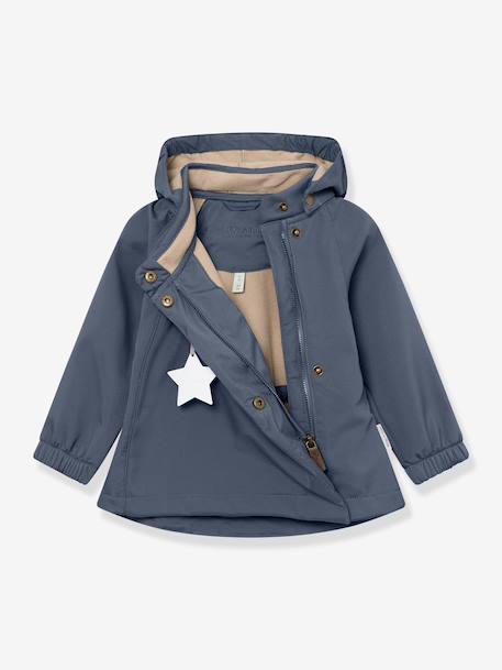 Veste de transition enfants MATWAI MINI A TURE bleu foncé+menthe 2 - vertbaudet enfant 