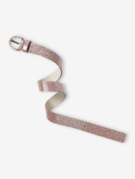 Ceinture pailletée fille multicolore 1 - vertbaudet enfant 