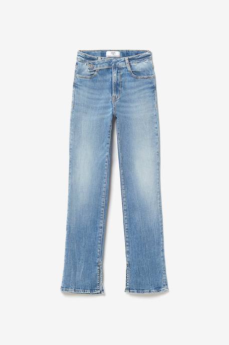 Jeans droite 400/14 mom, 7/8ème Blue 1 - vertbaudet enfant 