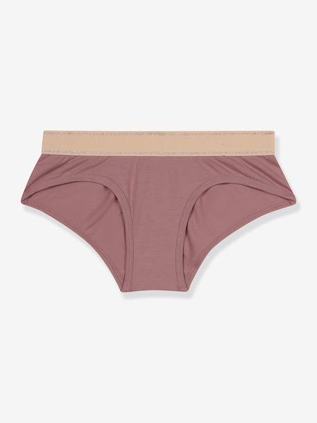 Shorty sport Coton Stretch fille rose 1 - vertbaudet enfant 