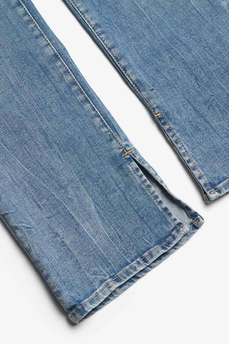 Jeans droite 400/14 mom, 7/8ème Blue 5 - vertbaudet enfant 