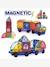 Jeu de construction magnétique véhicules multicolore 2 - vertbaudet enfant 