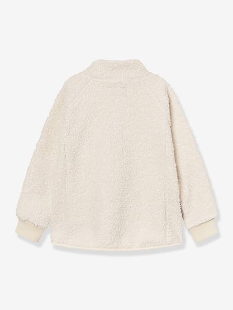 Veste en polaire Teddy avec fermeture éclair enfants MATCEDRIC MINI A TURE bleu foncé+cannelle+écru+lilas poudré+vert 8 - vertbaudet enfant 