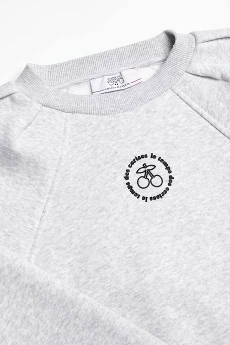 Sweat-shirt cobygi Ash grey mel 3 - vertbaudet enfant 