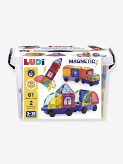 Jouet-Jeux d'imagination-Jeu de construction magnétique véhicules