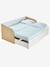 Lit gigogne 80x200cm avec rangement YEL blanc 6 - vertbaudet enfant 