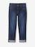 Jean garçon droit à revers denim brut+stone 4 - vertbaudet enfant 