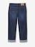 Jean garçon droit à revers denim brut+stone 5 - vertbaudet enfant 