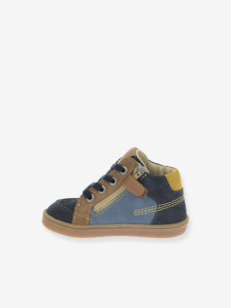 Baskets Kick Weby marine 3 - vertbaudet enfant 