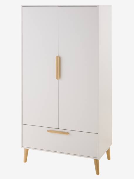 Armoire 2 portes ASPEN blanc 3 - vertbaudet enfant 