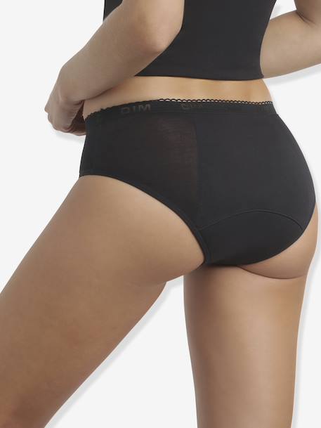 Culotte menstruelle fille en coton bio My Protect Flux très Abondant noir 5 - vertbaudet enfant 