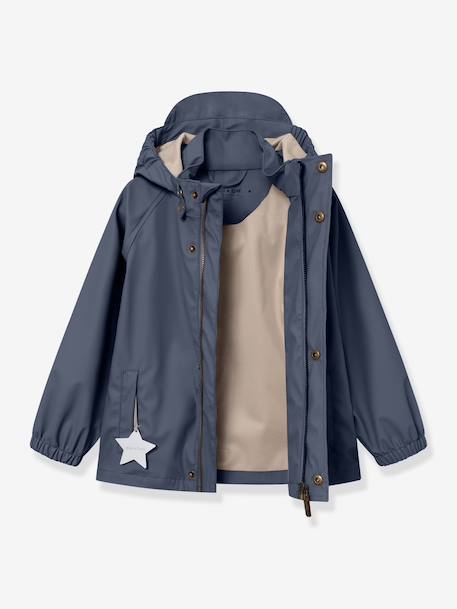 Ensemble veste et pantalon de pluie enfants MATREINAR MINI A TURE bleu foncé+vert 2 - vertbaudet enfant 
