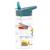 Gourde enfant ergonomique 450 ml Beige+Bleu+Gris+Jaune+Kaki+Noir+Rose+Vert de gris 11 - vertbaudet enfant 