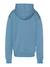 Sweatshirt zippé à capuche Bleu jean+Noir 3 - vertbaudet enfant 
