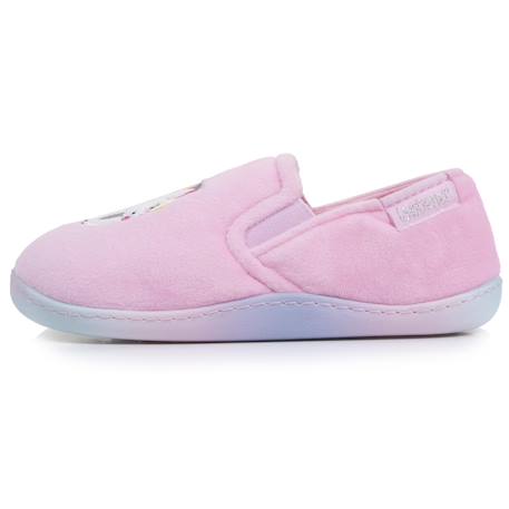 Chaussons mocassins enfilage facile, semelle antidérapante Rose 3 - vertbaudet enfant 