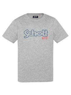 Garçon-T-shirt, polo, sous-pull-T-shirt imprimé à manches courtes