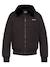 Blouson col amovible en fausse fourrure Noir 1 - vertbaudet enfant 