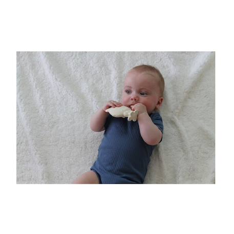 Petit renard hochet de dentition Blanc 3 - vertbaudet enfant 