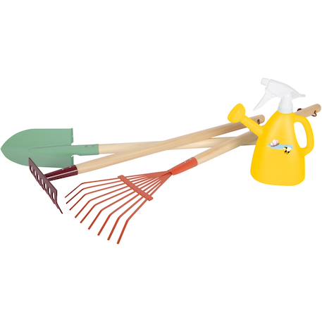 Outils de jardinage avec arrosoir tiny garden Jaune 1 - vertbaudet enfant 