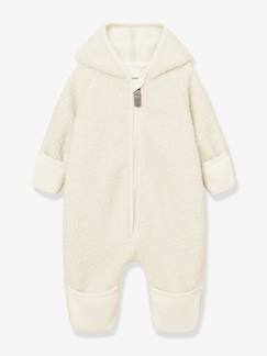Bébé-Manteau, combipilote, nid d'ange-Combipilote-Combinaison en polaire teddy MATADEL bébé MINI A TURE
