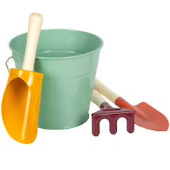 Jouet-Set d'outils avec seau tiny garden