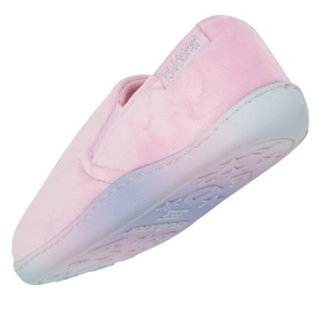 Chaussons mocassins enfilage facile, semelle antidérapante Rose 5 - vertbaudet enfant 