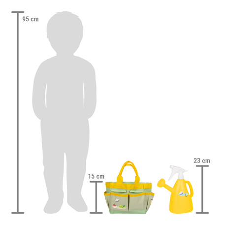 Sac de jardinage avec outils tiny garden Vert 4 - vertbaudet enfant 