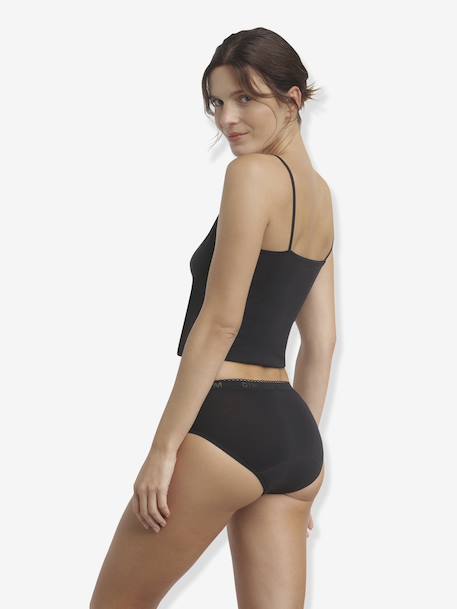 Culotte de règles fille en coton bio My Protect Noir flux moyen noir 5 - vertbaudet enfant 
