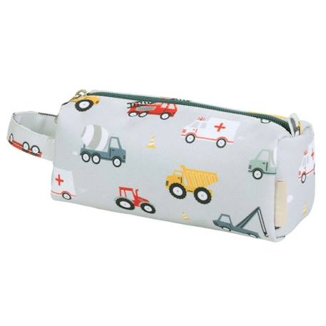 Trousse d'école et loisirs pour enfant Beige+Bleu+Gris+Jaune+Kaki+Pêche+Rose+Vert 13 - vertbaudet enfant 