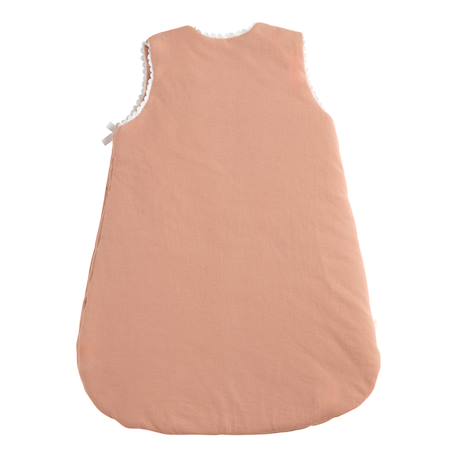 Gigoteuse bébé naissance en coton brodée - petit coeur Rose 2 - vertbaudet enfant 