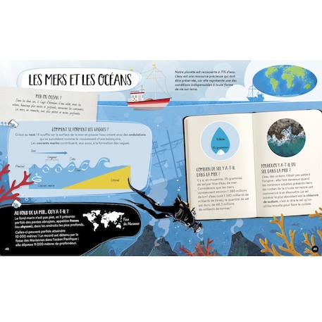 Méga atlas de la terre Vert 6 - vertbaudet enfant 
