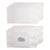 Protections de barreaux de lit en coton matelassé - petit nuage Blanc/bleu 1 - vertbaudet enfant 