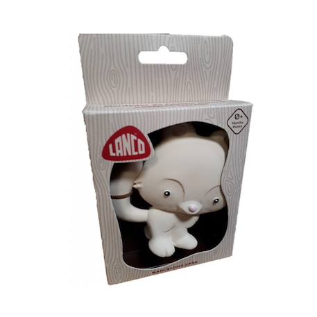 Petit renard hochet de dentition Blanc 2 - vertbaudet enfant 