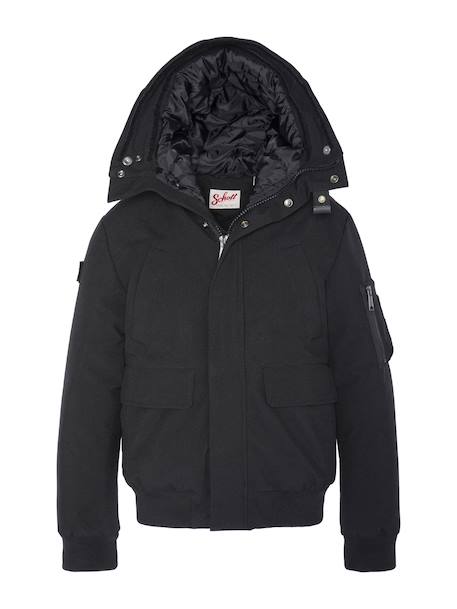 Blouson snorkel à capuche Bleu marine+Noir 6 - vertbaudet enfant 