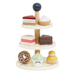 Présentoir à gâteaux en bois  - vertbaudet enfant