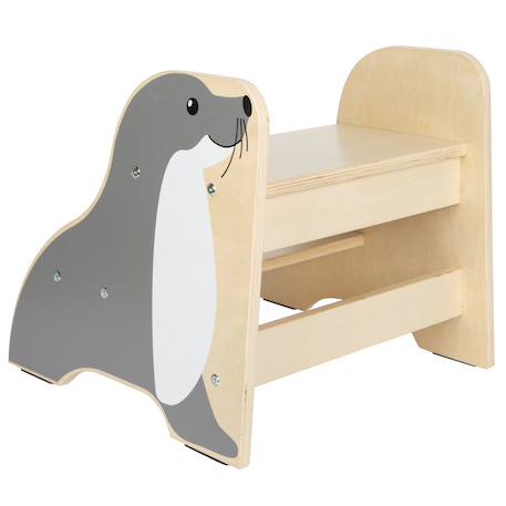 Marchepied phoque Gris 2 - vertbaudet enfant 