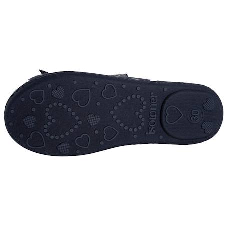 Chaussons ballerines avec élastique de maintien, semelle antidérapante Marine 4 - vertbaudet enfant 