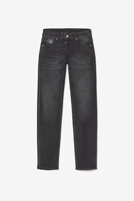 Jeans droite 800/16 regular, longueur 34 Black / black 1 - vertbaudet enfant 